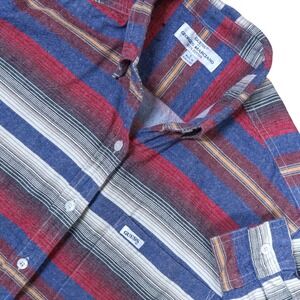 Vintage 90s Guess Georges Marciano Shirt L 90s Southwestern Striped Hong Kong